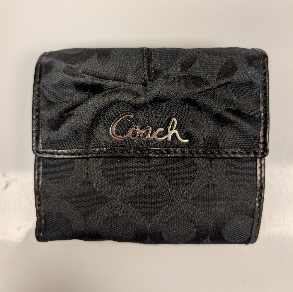 Coack black wallet